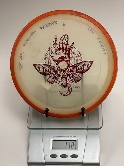 MVP Neutron Crave Fairway Driver (Orange Rim/Cream Center) Iron Mouth Stamp