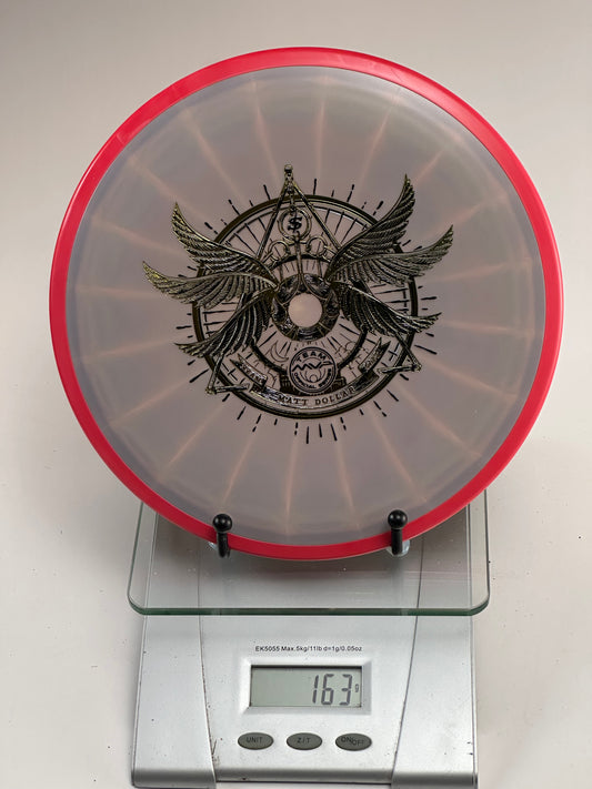 MVP Neutron Crave (Lab Second) 163g – Red Rim, Swirly Translucent Core