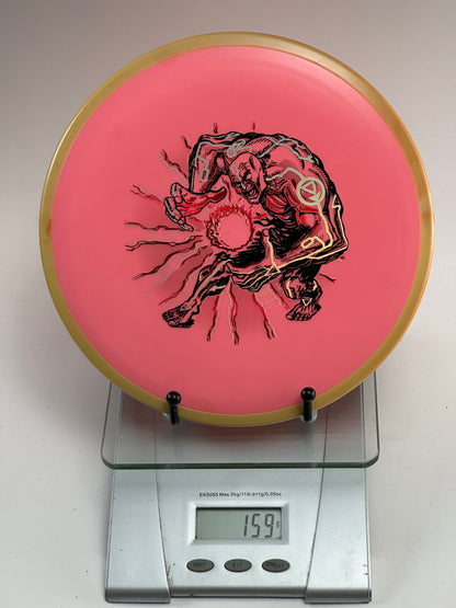 MVP Fission Crave Fairway Driver 159g Pink w/ Yellow Rim Special Edition Stamp