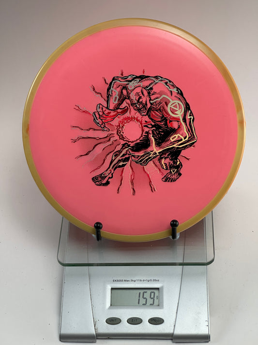 MVP Fission Crave Fairway Driver 159g Pink w/ Yellow Rim Special Edition Stamp