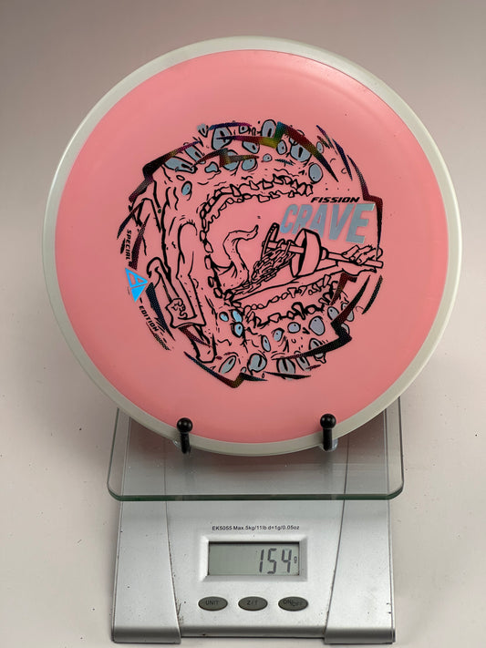 MVP Fission Crave Special Edition Fairway Driver (Pink/White Rim)
