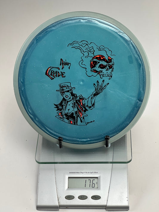 Axiom Plasma Crave Fairway Driver - Blue Glitter