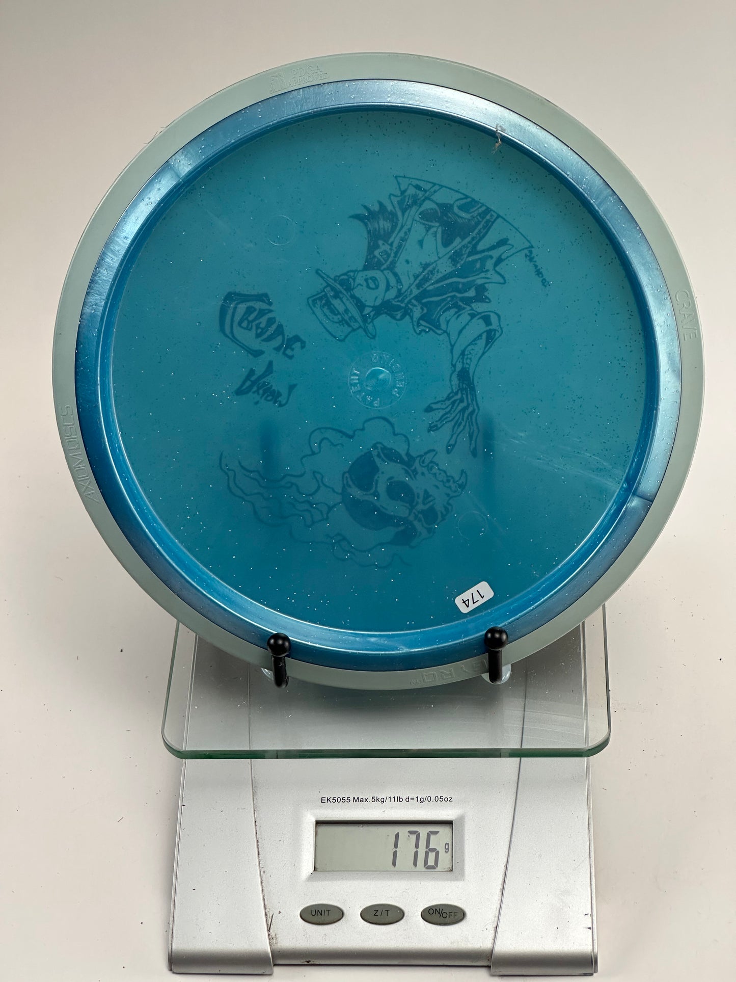 Axiom Plasma Crave Fairway Driver - Blue Glitter