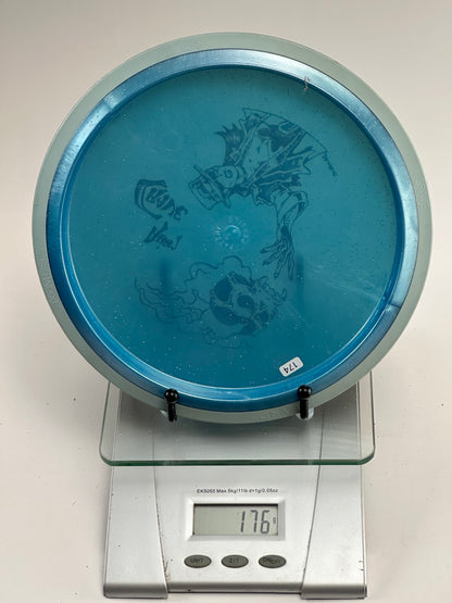Axiom Plasma Crave Fairway Driver - Blue Glitter