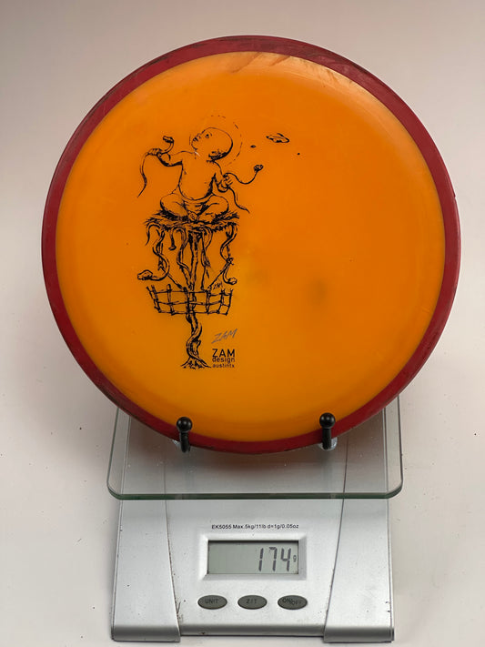 MVP Proton Crave Fairway Driver (174g) – Orange w/ Red Rim, ZAM Stamp