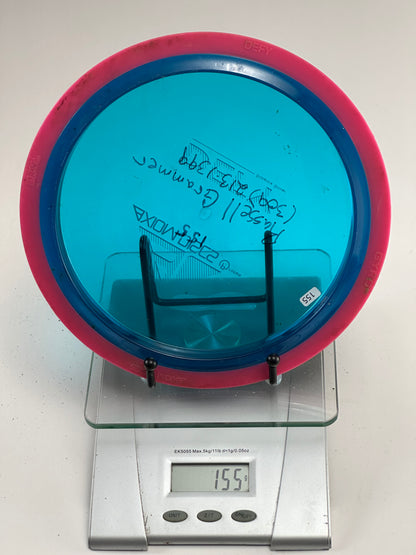 Axiom Defy Proton Distance Driver 155g Blue with Pink Rim