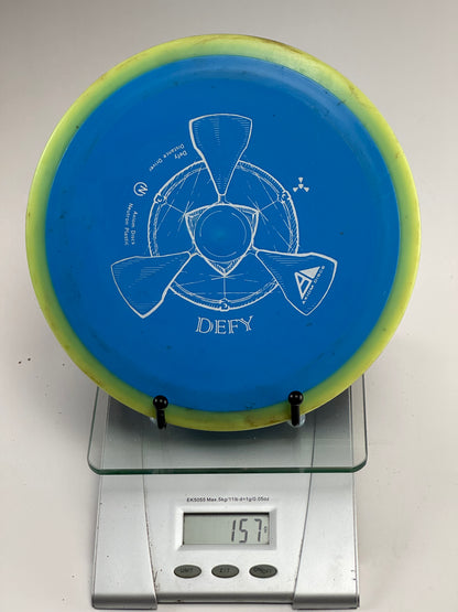 Axiom Neutron Defy 157g Blue w/ Yellow Rim Distance Driver