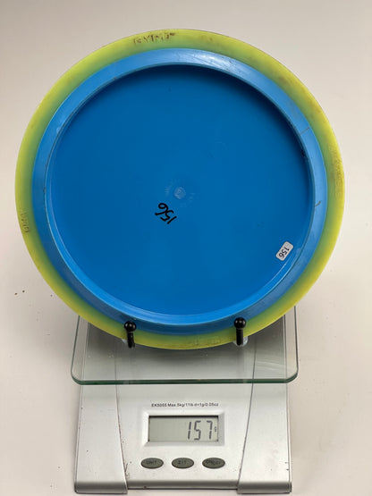 Axiom Neutron Defy 157g Blue w/ Yellow Rim Distance Driver