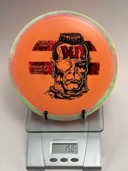 Axiom Defy Fission Special Edition Distance Driver (150g) - Punk Stamp