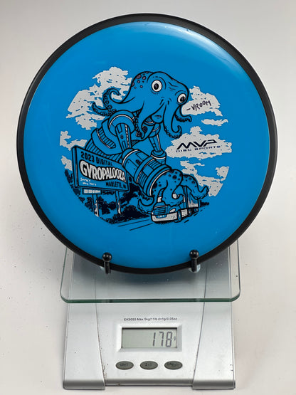 MVP Neutron Detour (Gyropalooza 2023 Octopus) Blue/Black 178g
