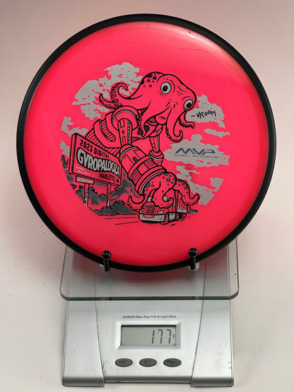 MVP Detour Neutron (Gyropalooza 2023) Pink w/ Black Rim