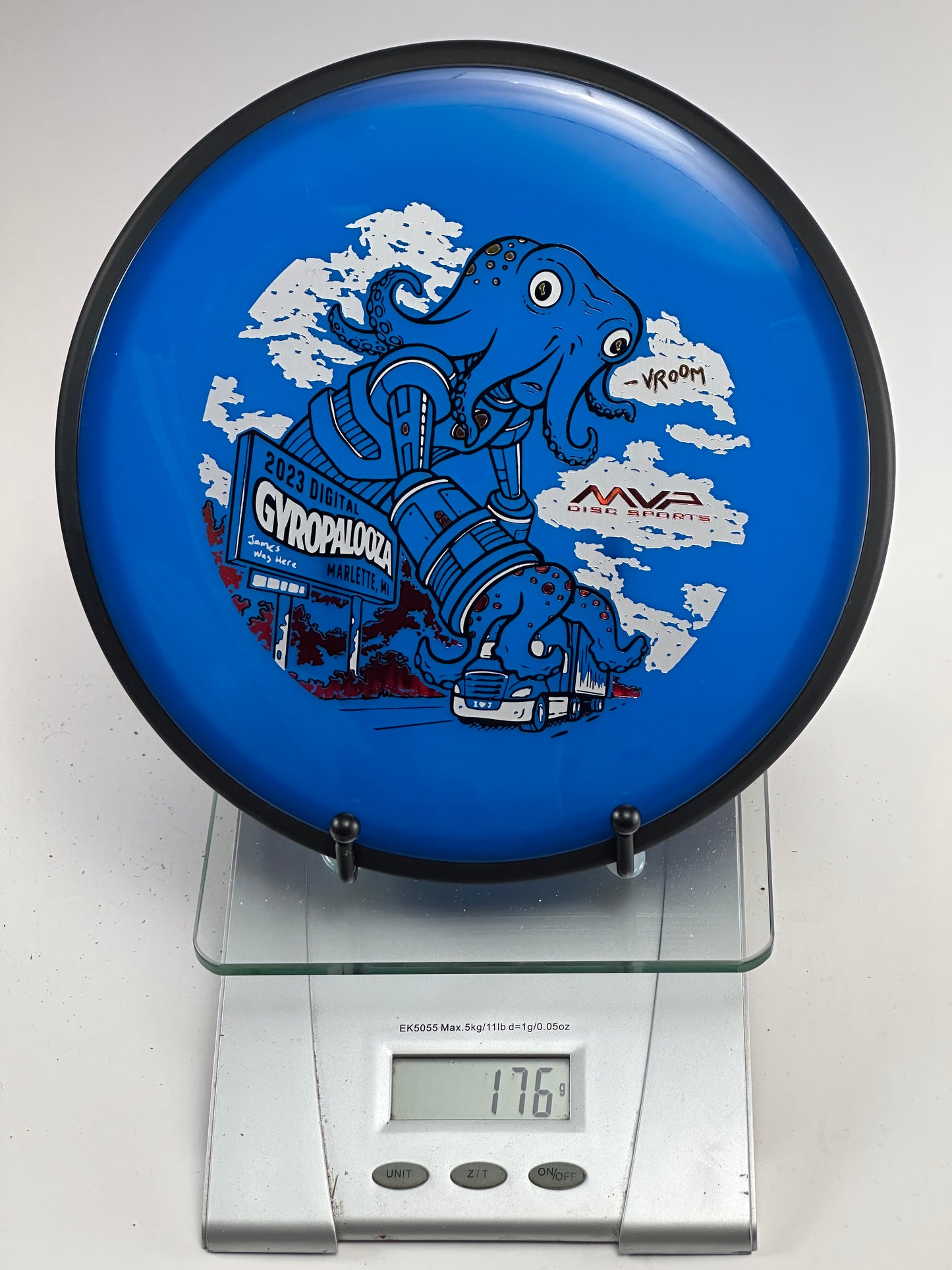 MVP Neutron Detour Gyropalooza 2023 Octopus Stamp - Blue 176g