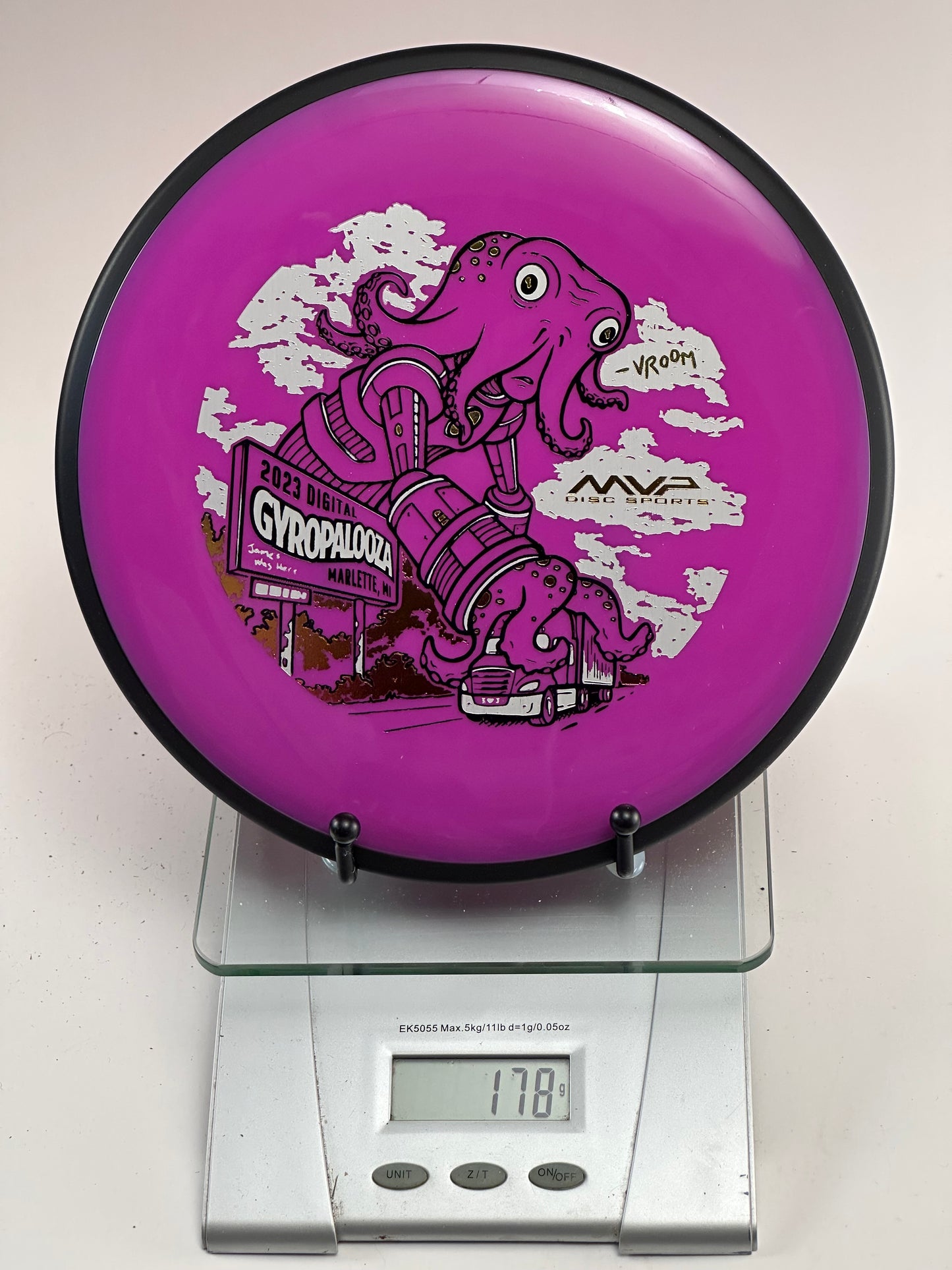 MVP Neutron Detour – Gyropalooza 2023 Octopus Stamp (Purple)