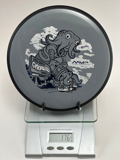 MVP Neutron Detour – Gyropalooza 2023 Octopus Stamp (Gray/Black Rim)