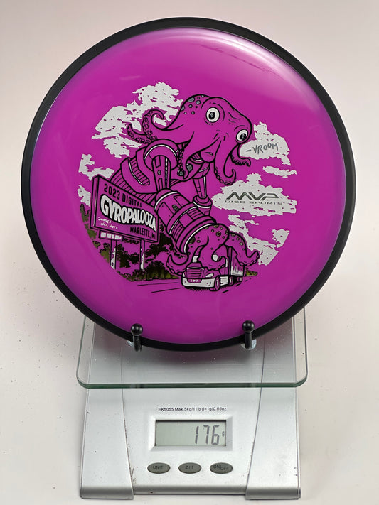 MVP Neutron Detour Gyropalooza 2023 Octopus Stamp – Pink/Black Rim