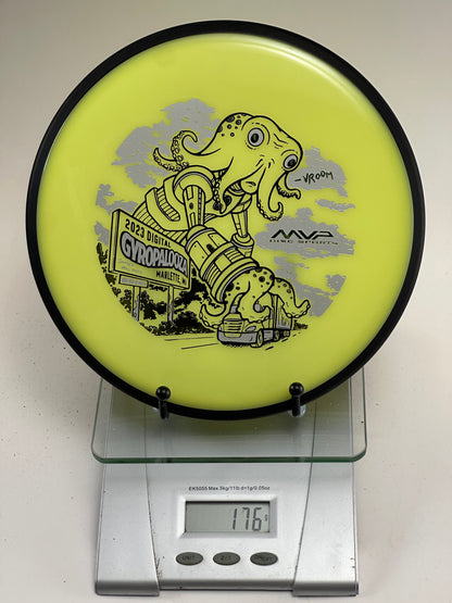 MVP Neutron Detour – Gyropalooza 2023 Octopus Stamp (Yellow/Black Rim)