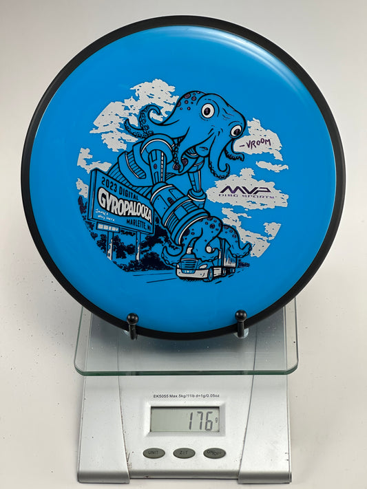 MVP Neutron Detour – 2023 Gyropalooza Octopus Stamp (Blue/Black Rim)