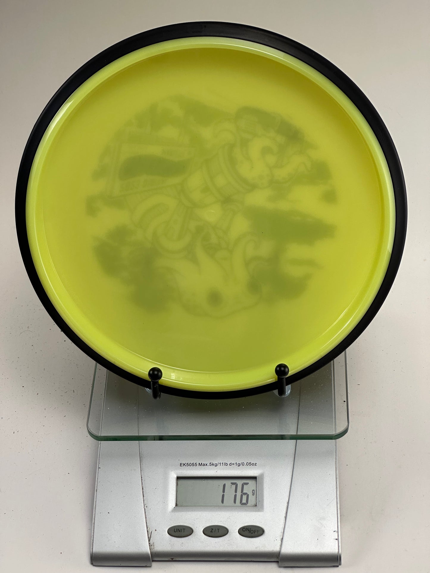 MVP Neutron Detour Gyropalooza 2023 Octopus Stamp (Yellow/Black Rim)