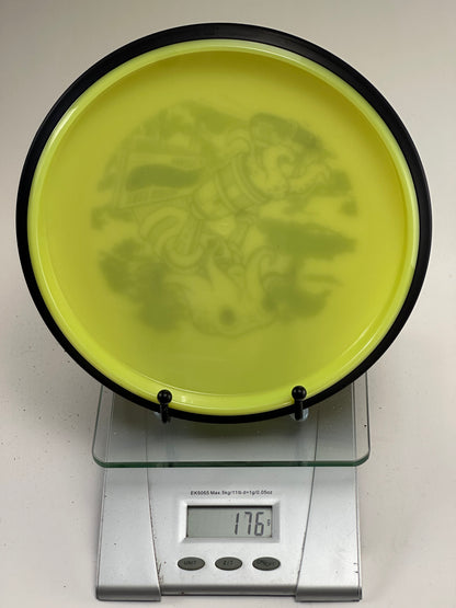 MVP Neutron Detour Gyropalooza 2023 Octopus Stamp (Yellow/Black Rim)