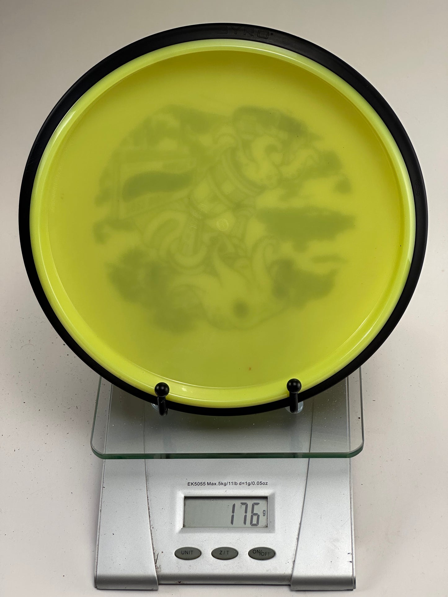 MVP Neutron Detour Gyropalooza 2023 Octopus Stamp (Yellow/Black Rim)