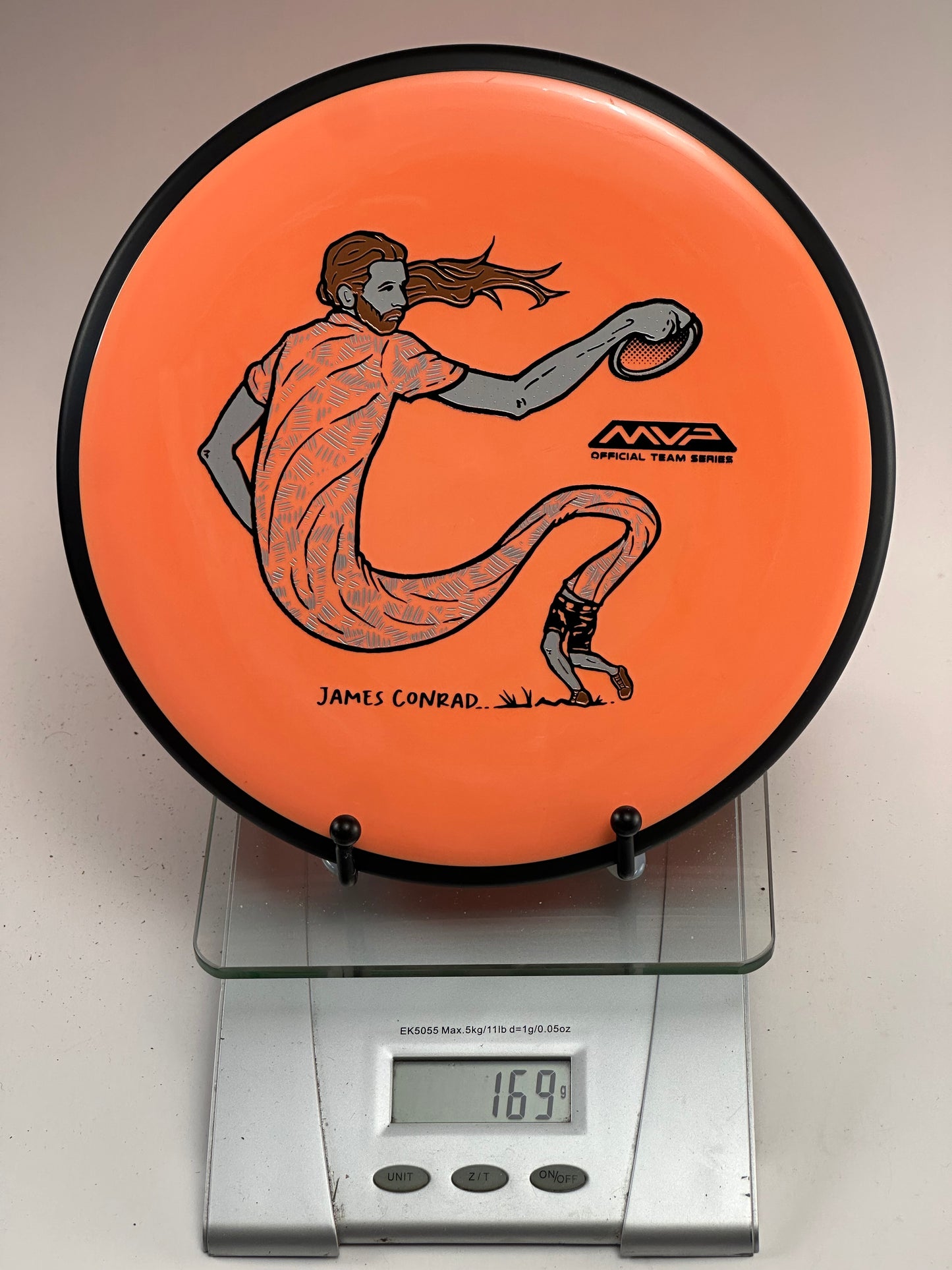 MVP Neutron Detour James Conrad Team Series Midrange (Orange/Black Rim)
