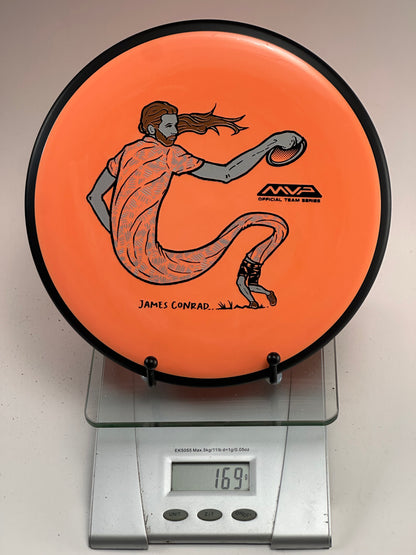 MVP Neutron Detour James Conrad Team Series Midrange (Orange/Black Rim)