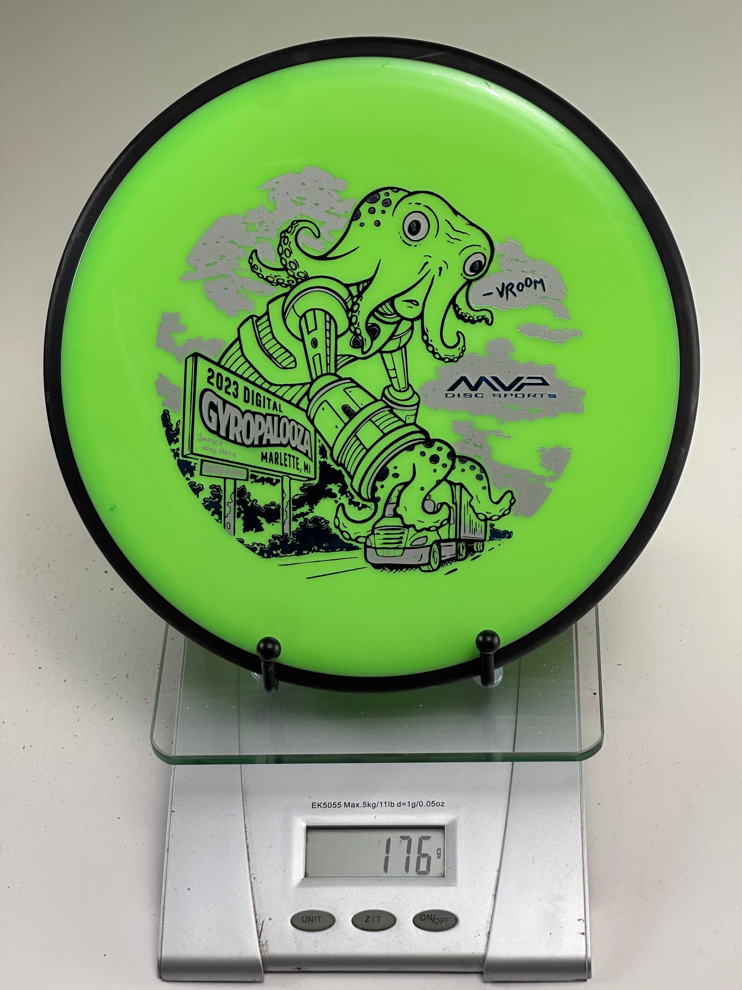 MVP Neutron Detour Gyropalooza 2023 Octopus Stamp Green/Black 176g