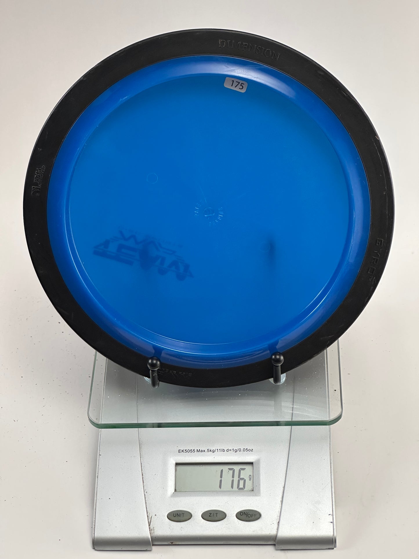 MVP Dimension Neutron Team Series – Blue Plate/Black Rim 176g