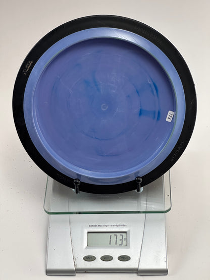 MVP Dimension Neutron Distance Driver (Swirly Blue, Black Rim)
