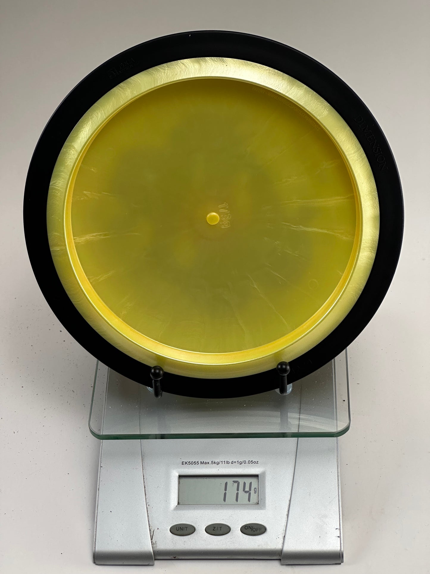 MVP Neutron Dimension Eagle McMahon Team Series Yellow/Black Rim 174g