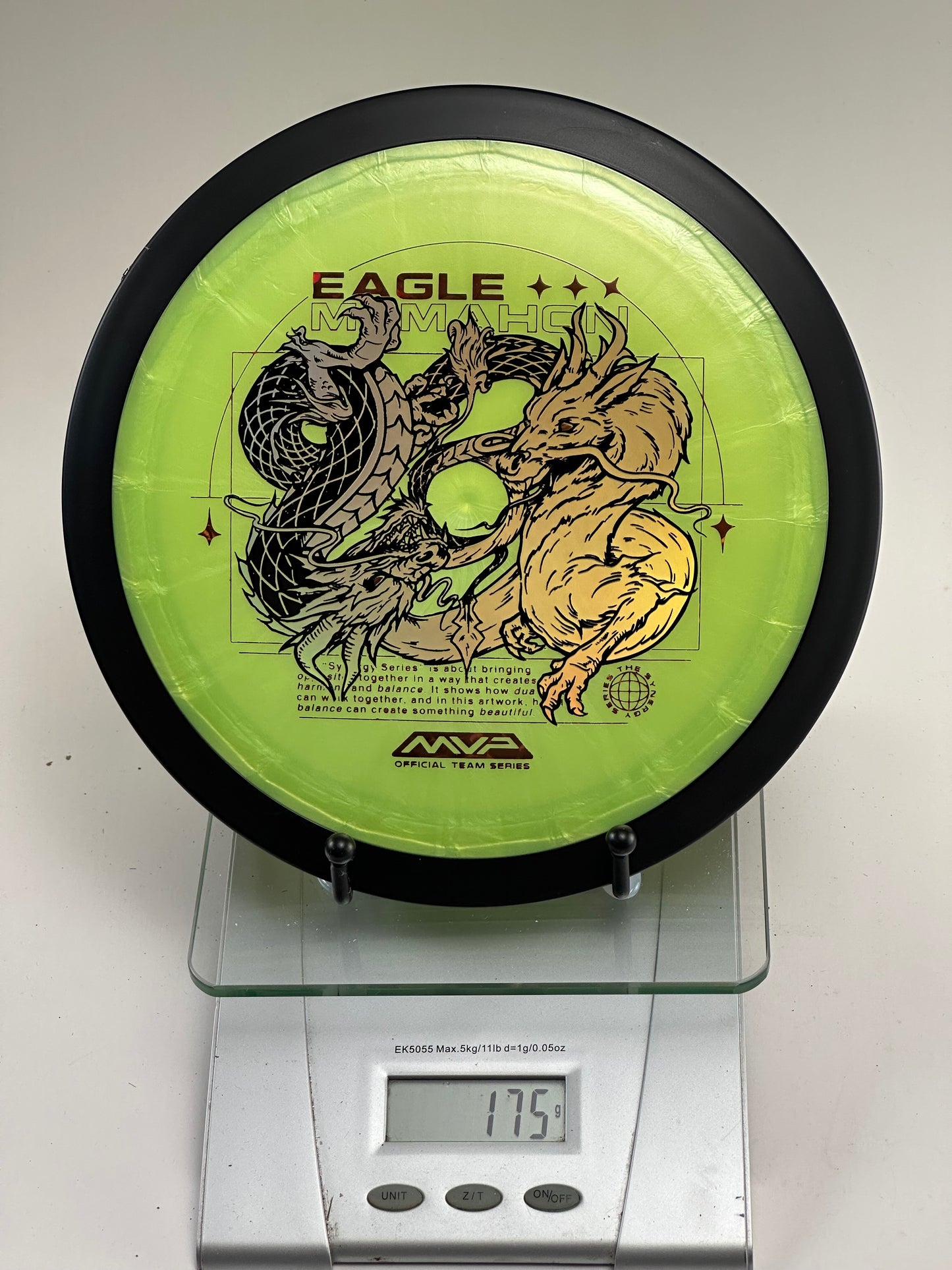 MVP Neutron Dimension – Eagle McMahon Team Series (Yellow/Black Rim) 175g