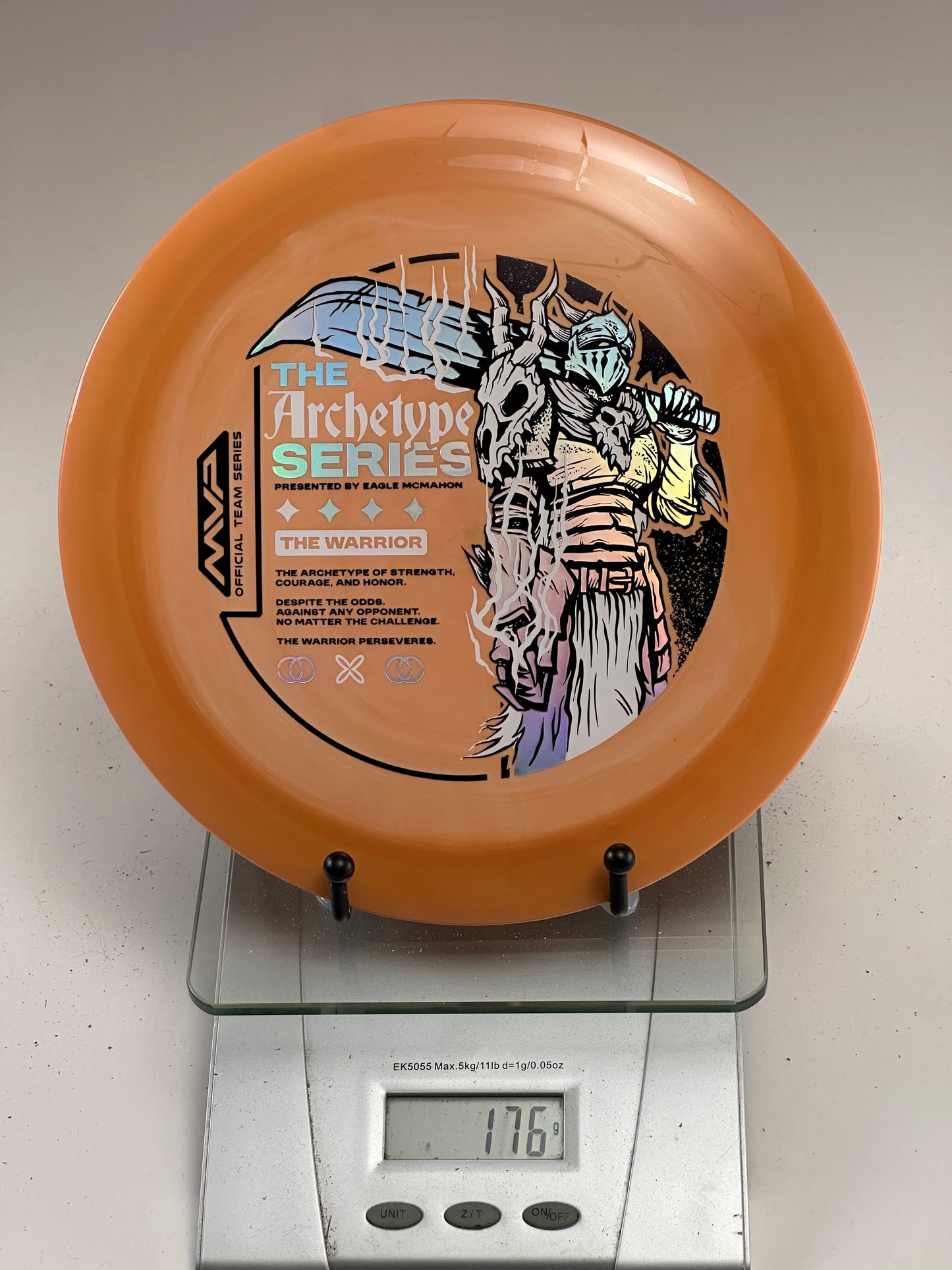 MVP Plasma Engine (Archetype Series: The Warrior) Orange Swirl