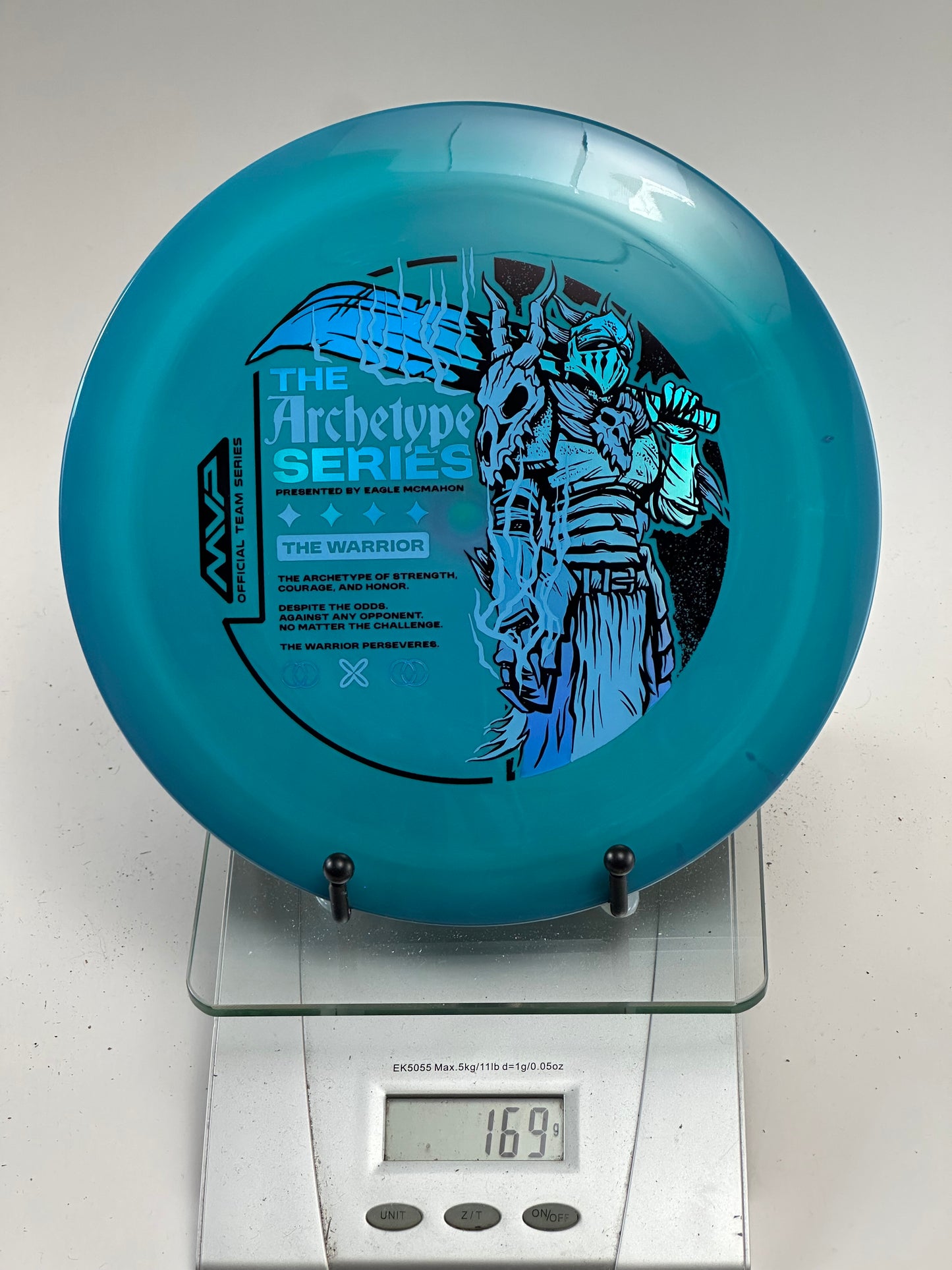 MVP Plasma Engine "The Warrior" Archetype Series (169g) - Blue