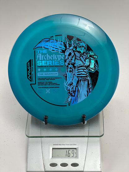 MVP Plasma Engine "The Warrior" Archetype Series (169g) - Blue