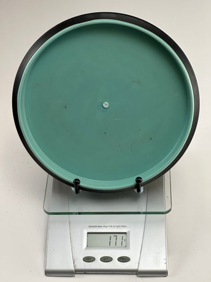 MVP Entropy Special Edition Medium Electron Putter - Aqua/Black Rim