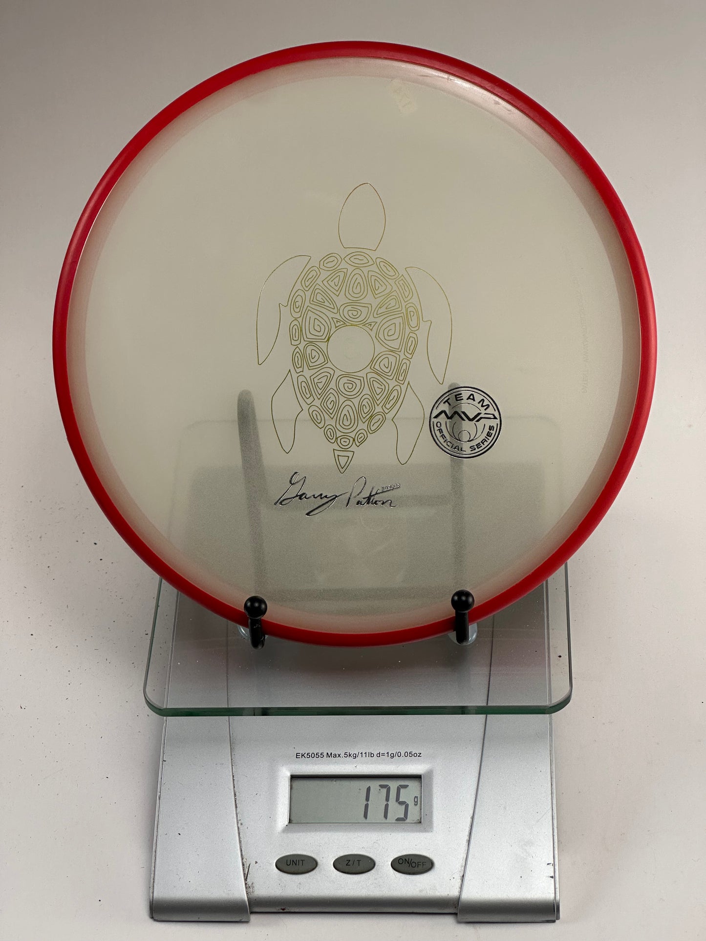 MVP Eclipse Glow Envy (Team Series Turtle Stamp) Red Rim - 175g