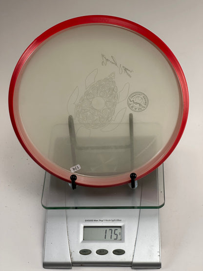 MVP Eclipse Glow Envy (Team Series Turtle Stamp) Red Rim - 175g