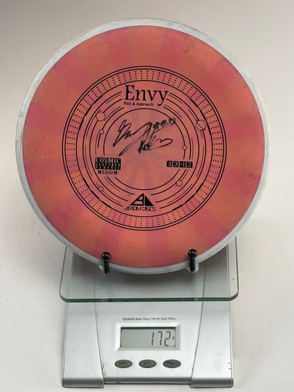 MVP Cosmic Electron Medium Envy 172g Swirly Pink/Orange w/ White Rim