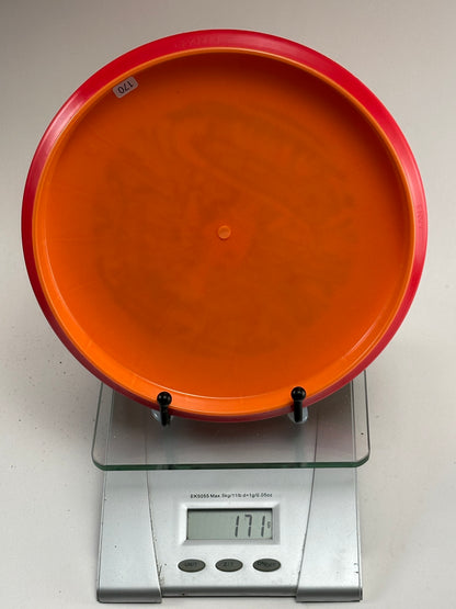 MVP Fission Envy 171g Orange w/ Red Rim Robot Stamp