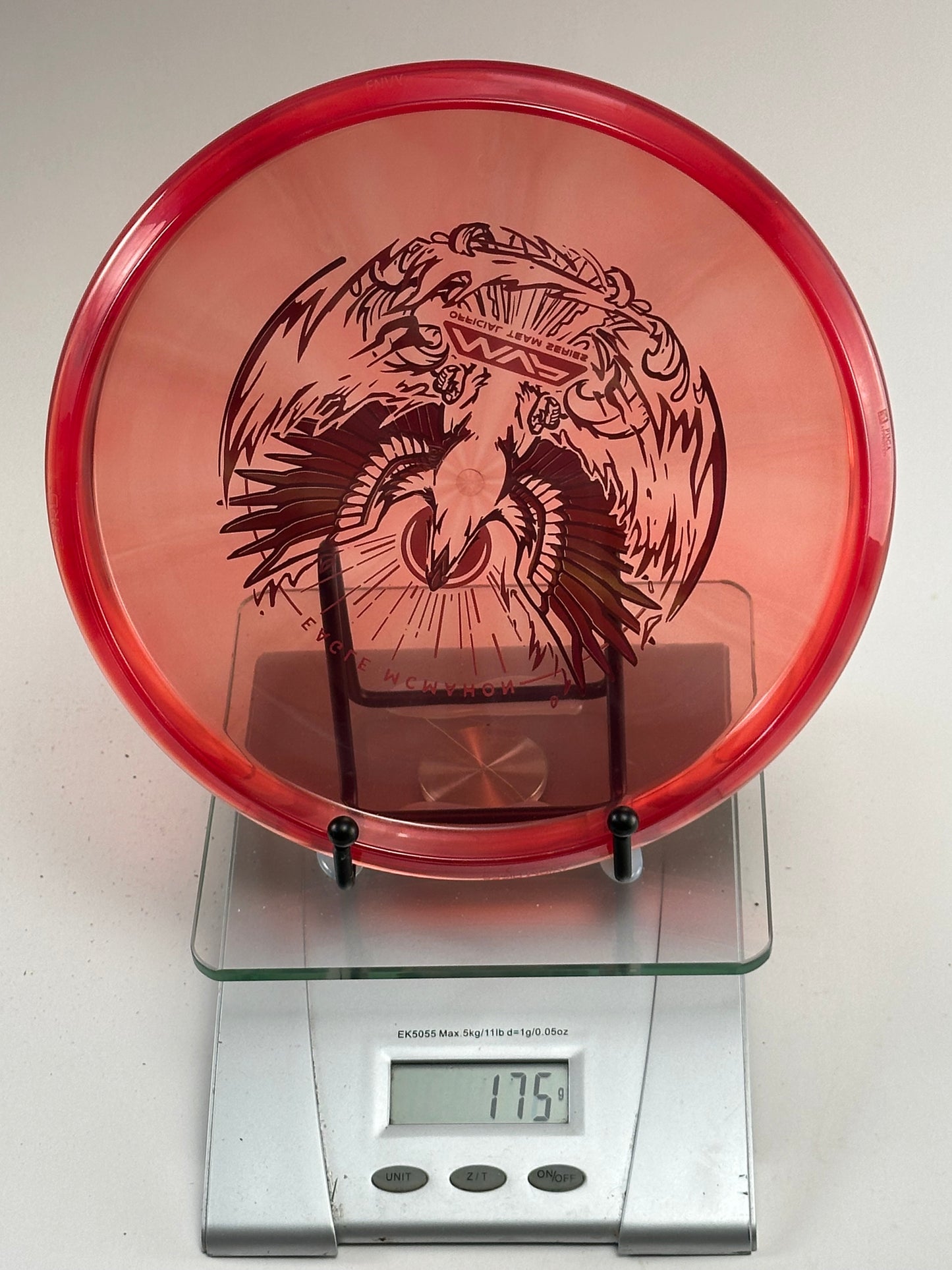MVP Fission Envy Eagle McMahon Team Series (Transparent Red) 174g