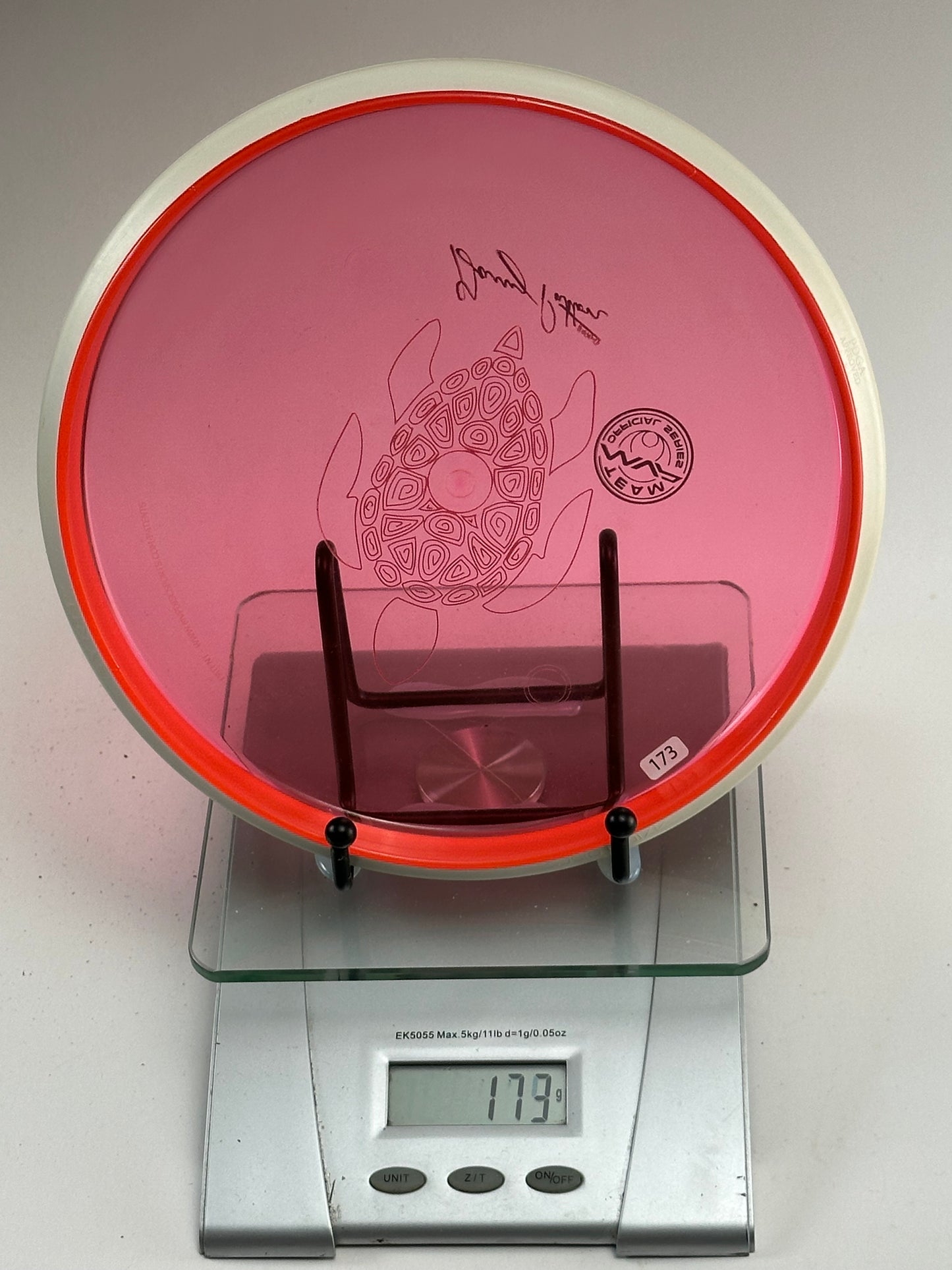 MVP Plasma Envy (Garry Patton Team Series) Pink/Red Turtle Stamp 173g