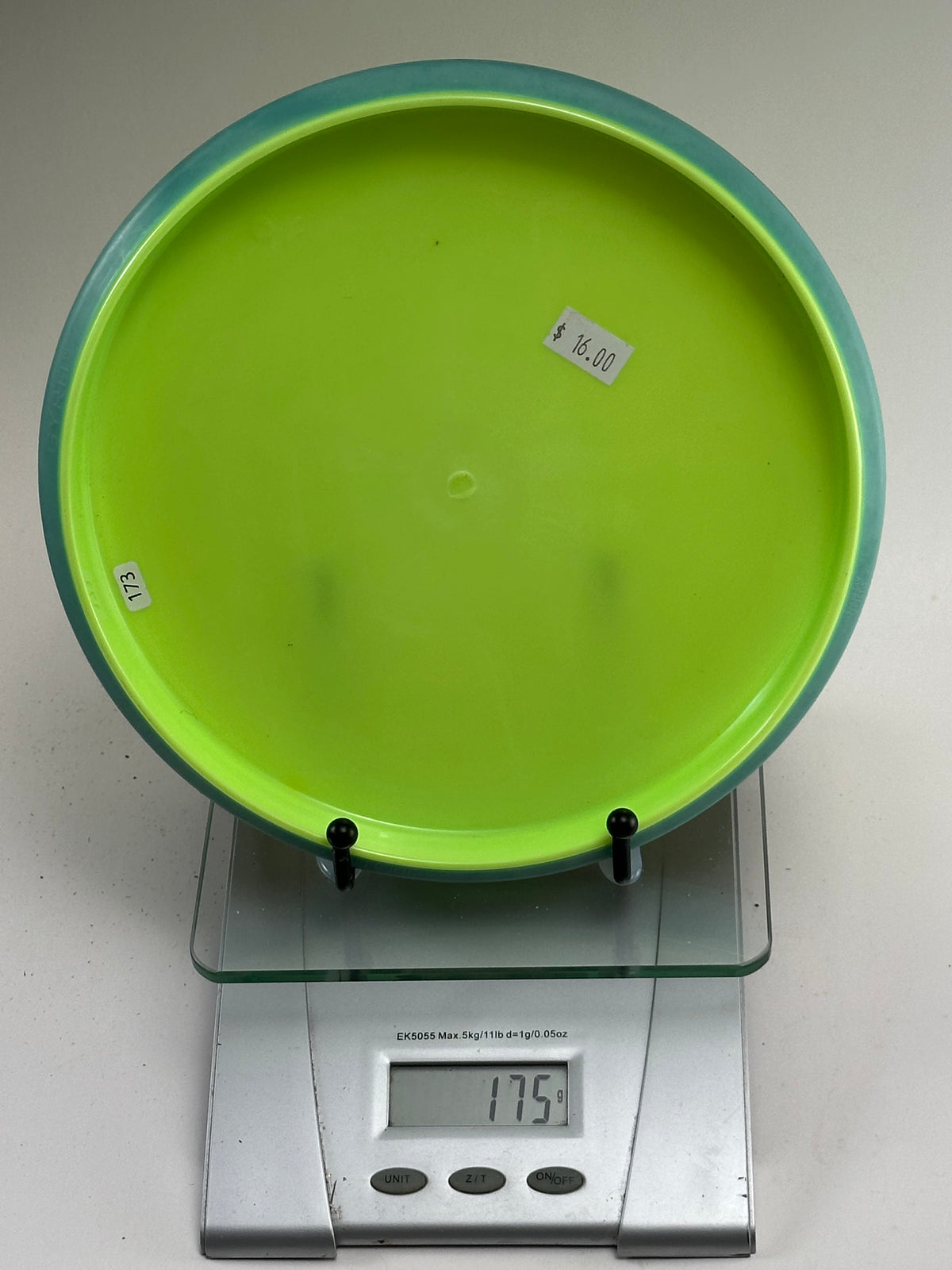 MVP Neutron Envy Approach Putter | Lime Green w/ Aqua Rim | 175g