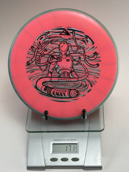MVP Fission Envy Putter 171g Pink w/ Aqua Rim Robot Stamp