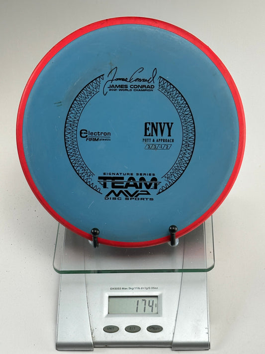 MVP Electron Firm Envy James Conrad 2021 Team Series 174g Blue/Red