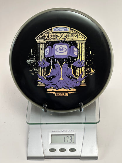 MVP Eclipse Envy 173g | Gyropalooza 2023 Digital Stamp (Black/Glow Rim)