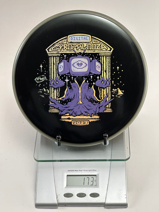 MVP Eclipse Envy 173g | Gyropalooza 2023 Digital Stamp (Black/Glow Rim)