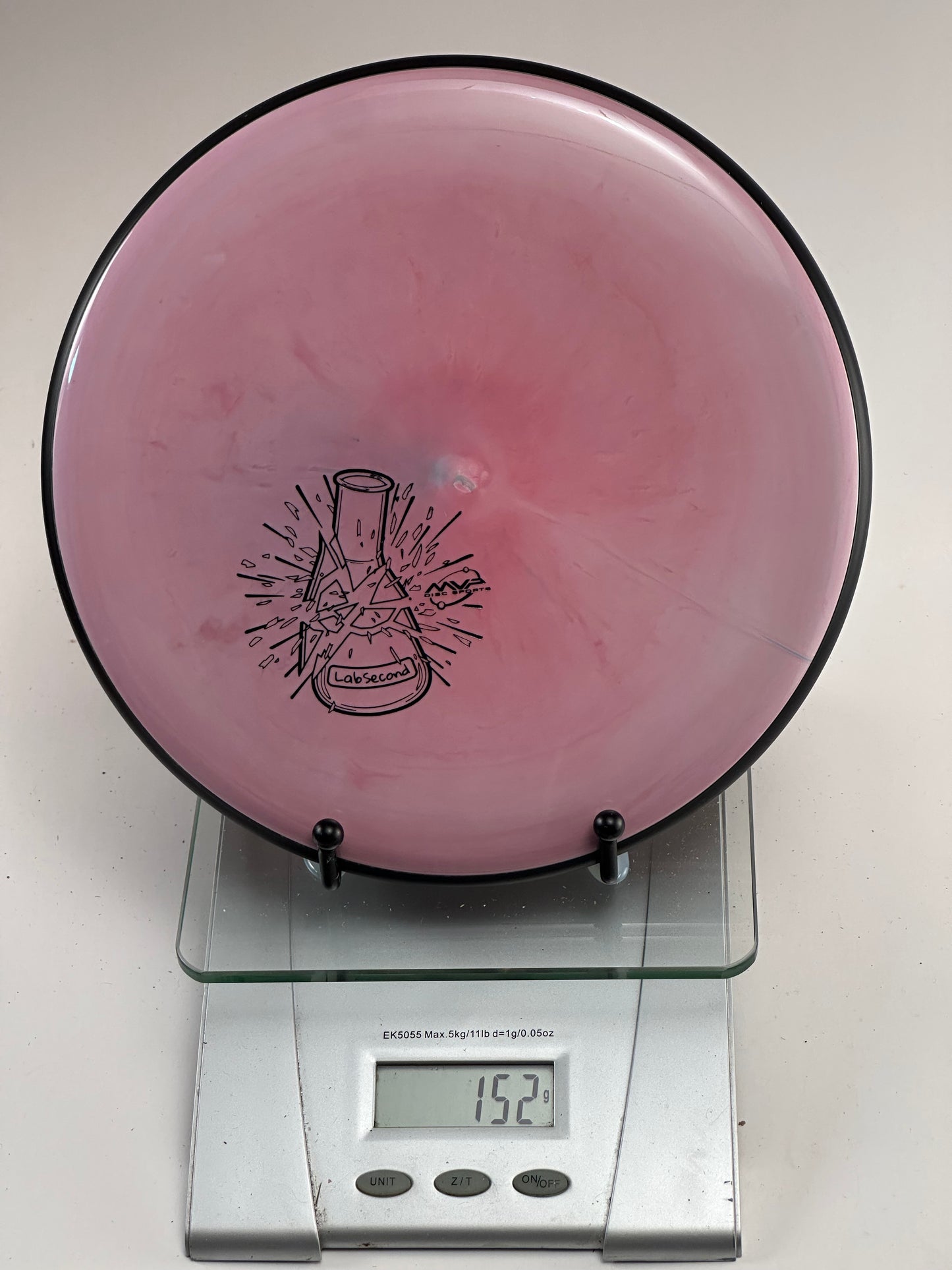 MVP R2 Neutron Glitch Lab Second – Pink w/ Black Rim
