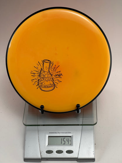 MVP Glitch R2 Neutron (Lab Second) – Orange w/ Black Rim, 154g