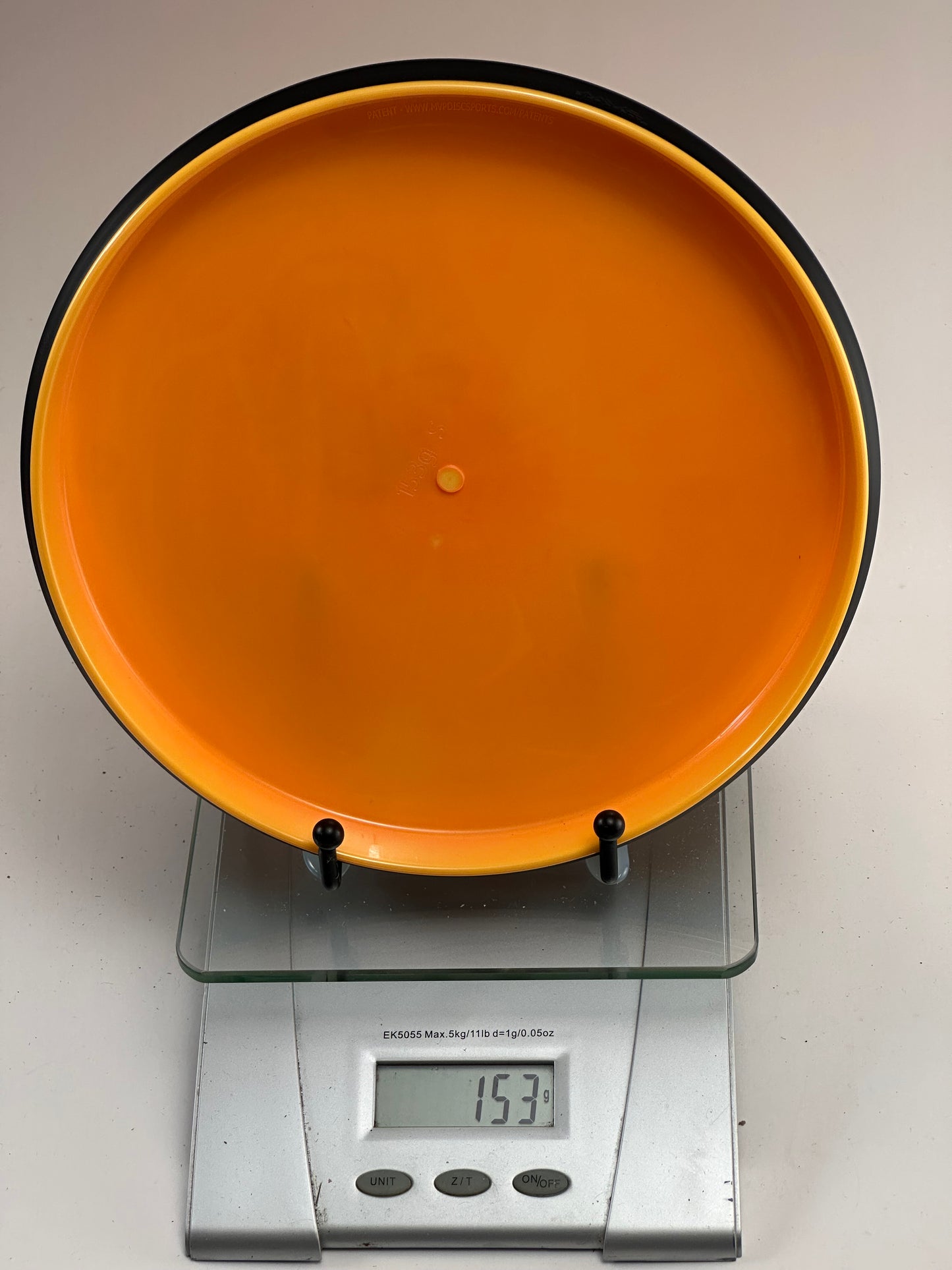 MVP Glitch R2 Neutron (Lab Second) – Orange w/ Black Rim, 154g