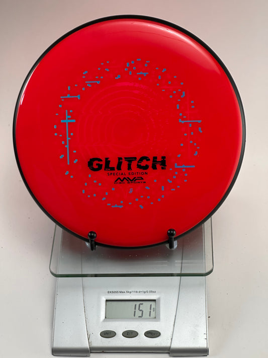 MVP Glitch Special Edition Neutron – Red w/ Black Rim